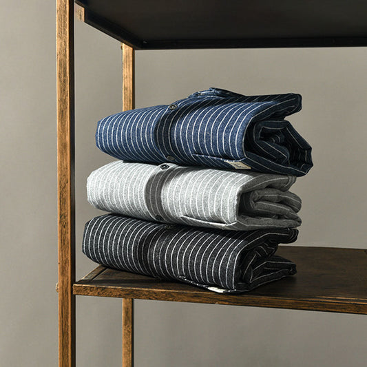 Aule Stripe Fleece Overshirt