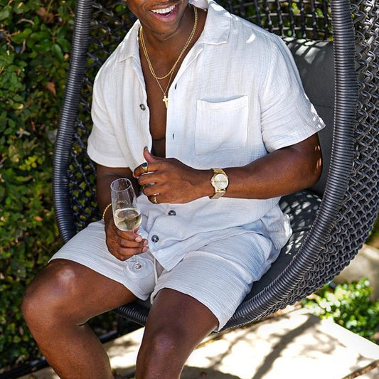 Aule Linen Nat 2-Piece Set