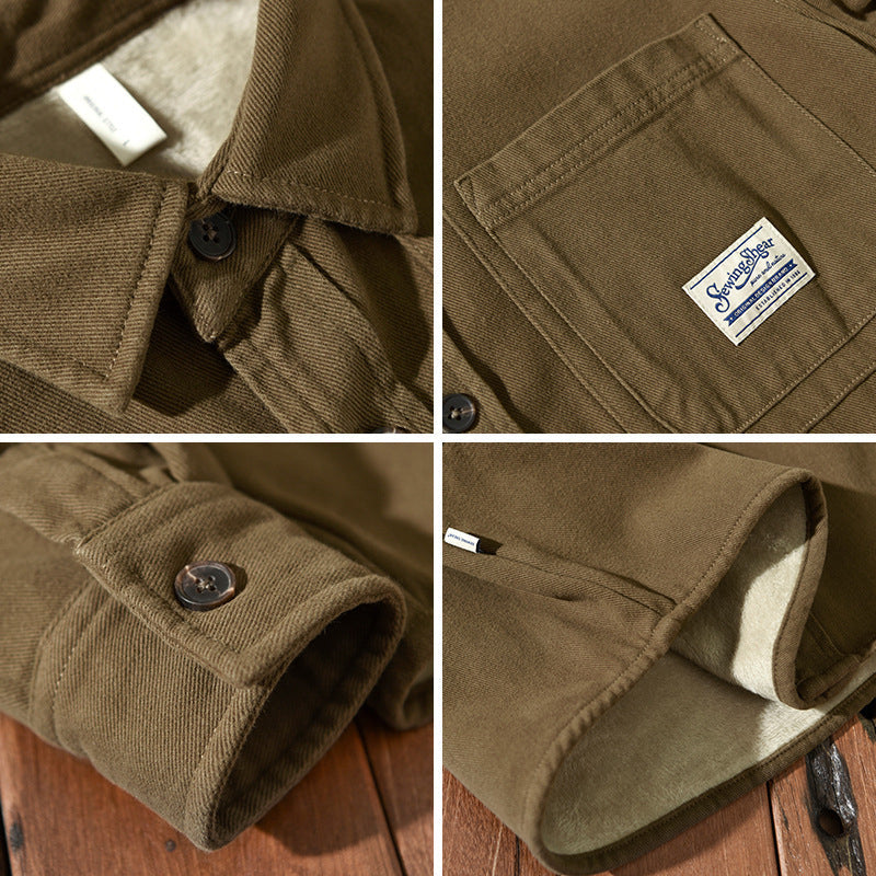 Aule Cargo Fleece Overshirt