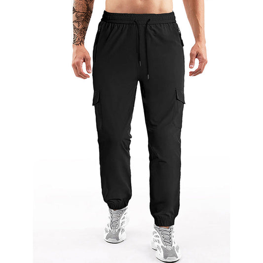 Aule Drawstring Elastic Waist Pants