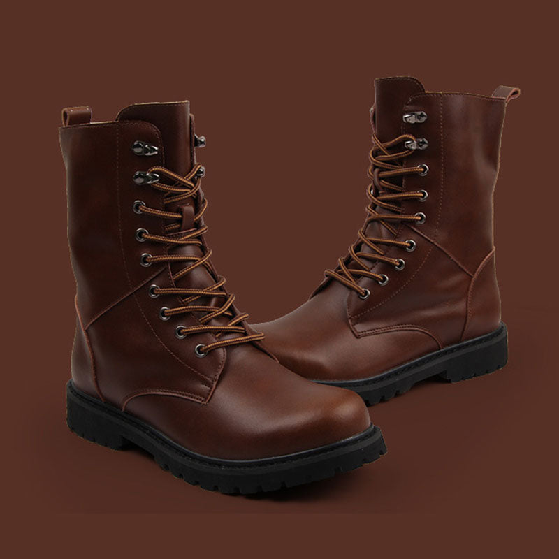 Aule Seven-eyelet Tall Boots