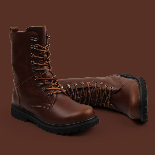 Aule Seven-eyelet Tall Boots