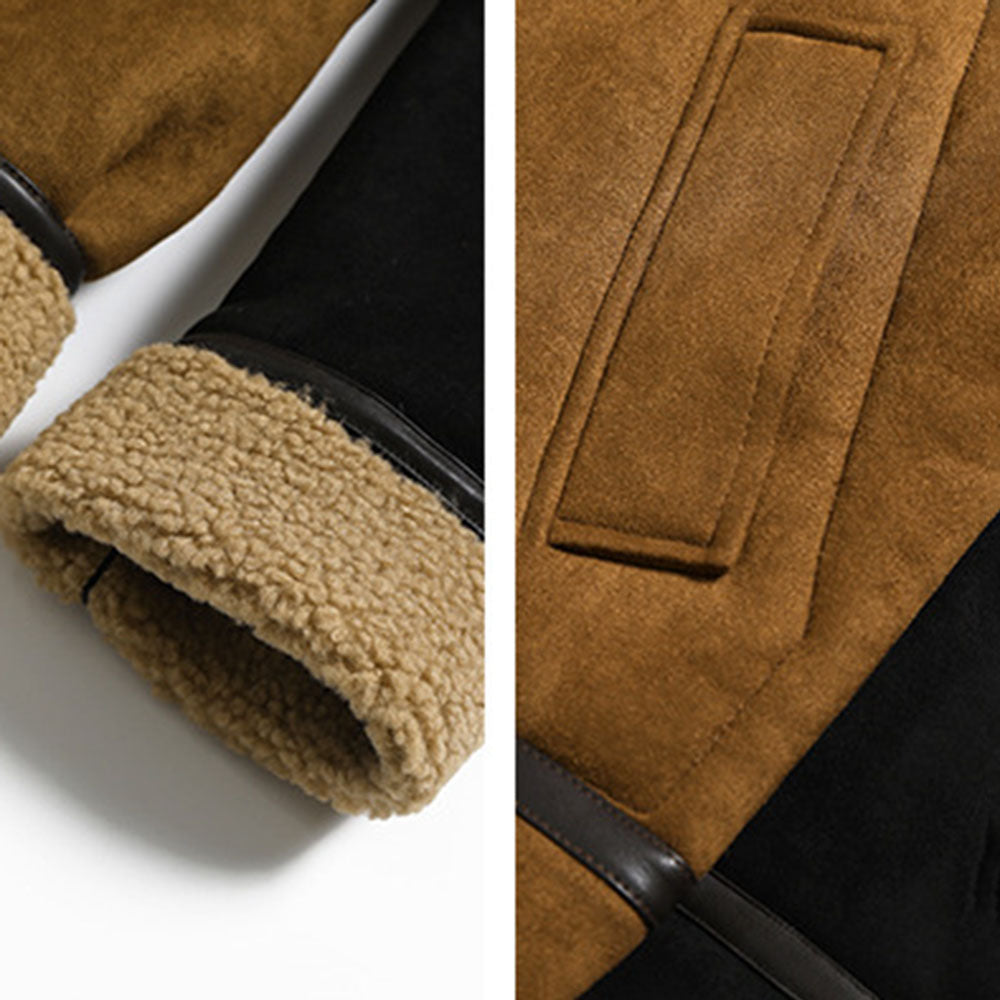 Aule Suede Fleece Lined Jacket
