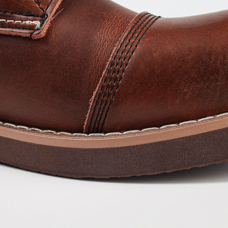 Aule Retro Leather Men Boots