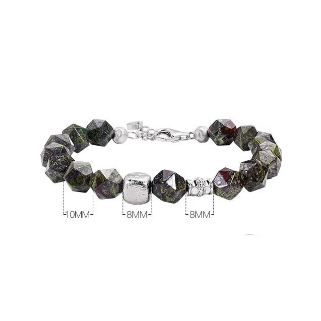 Aule Dragon Blood Jasper Bracelet