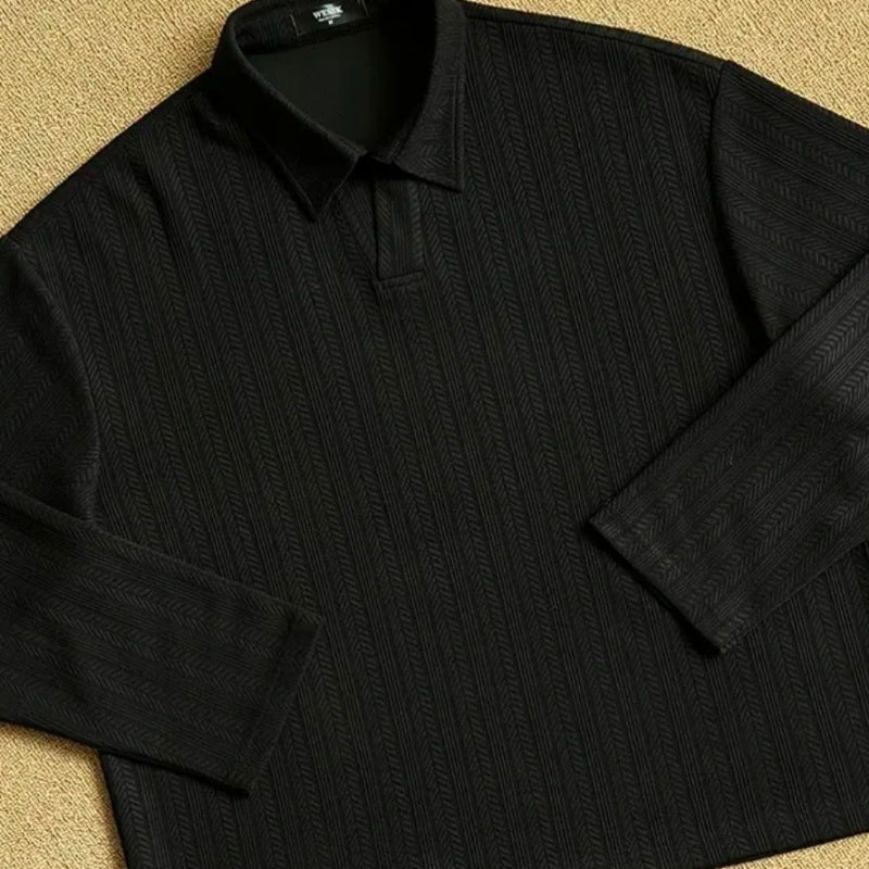 Aule Wheat Ear Jacquard Polo