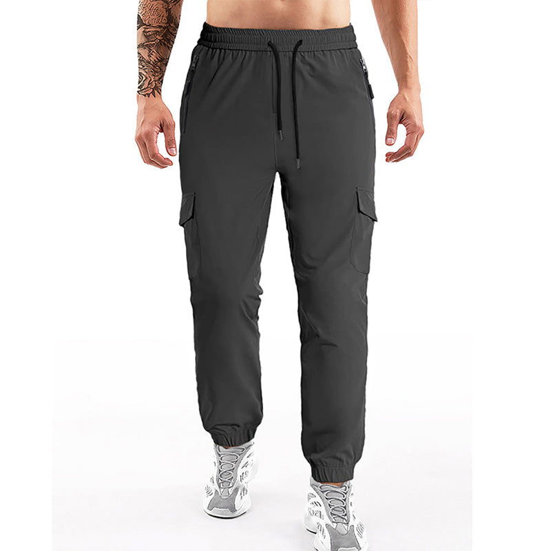 Aule Drawstring Elastic Waist Pants