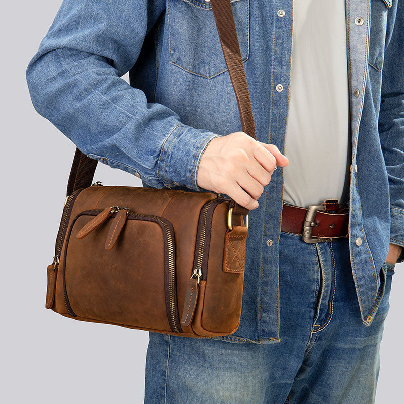 Leather Shoulder Bag