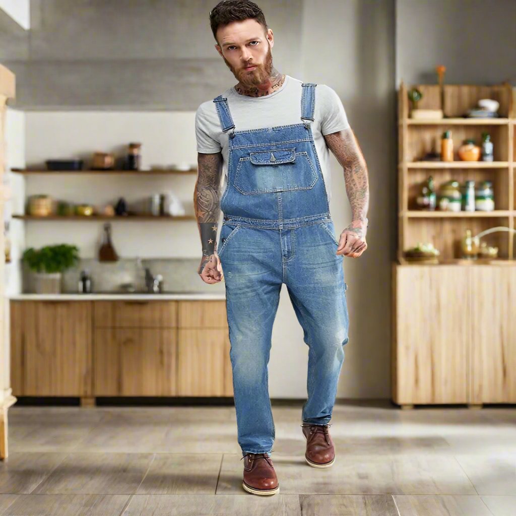 Aule Denim Overalls