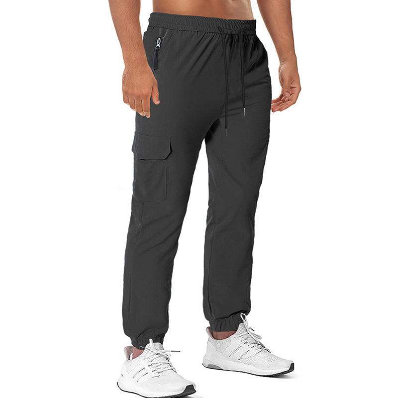 Aule Drawstring Elastic Waist Pants