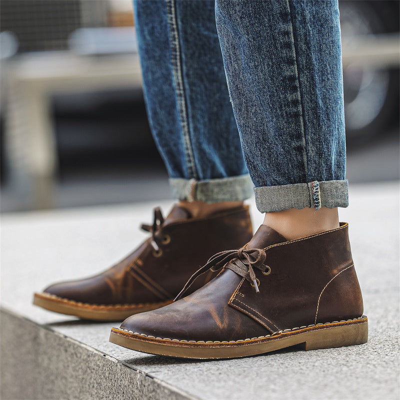 Aule Sand Leather Men Boots