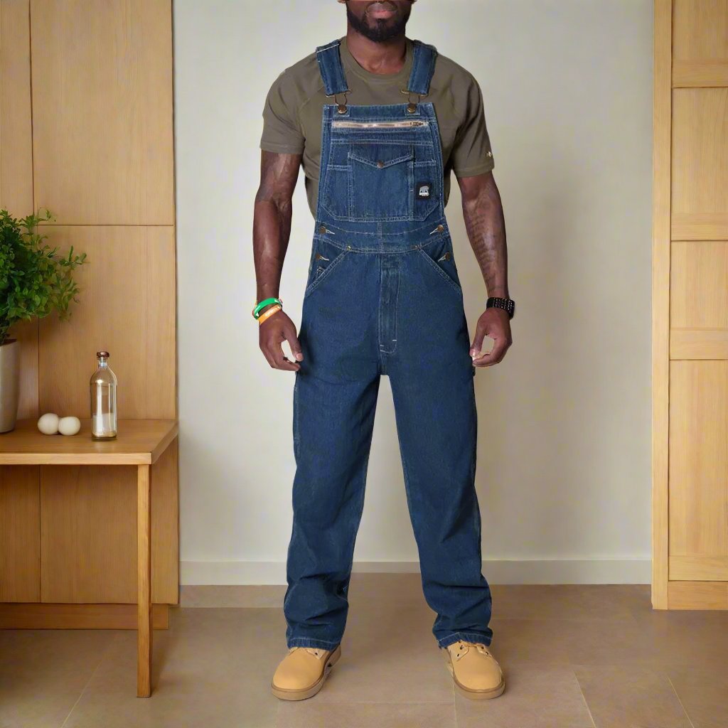 Aule Big Pockets Denim Overalls