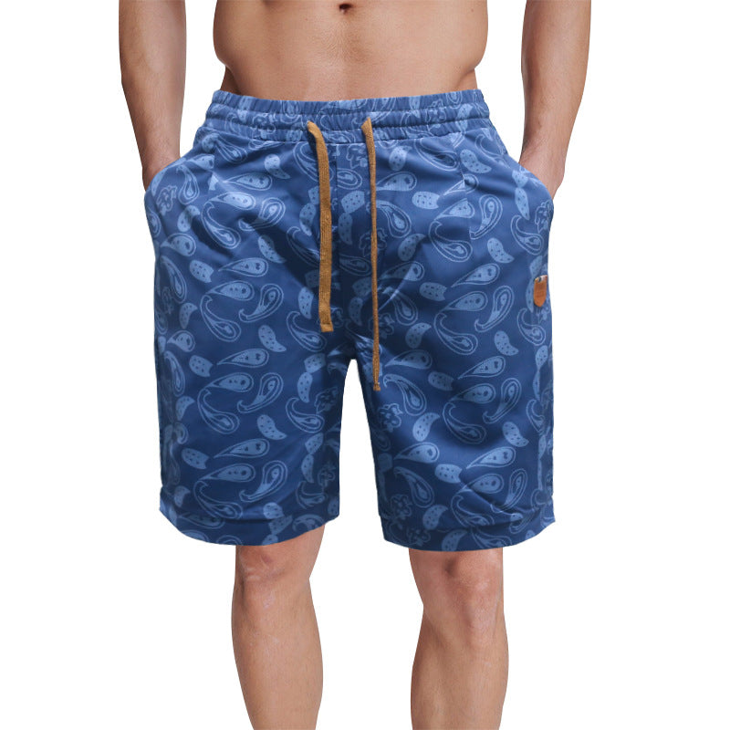 Aule Paisley Drawstring Shorts