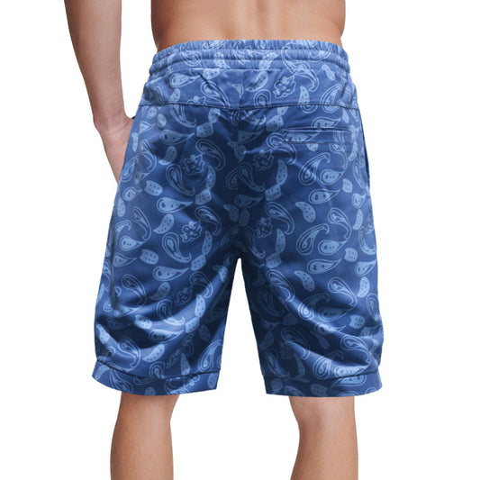 Aule Paisley Drawstring Shorts