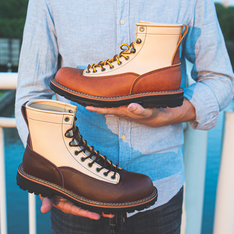 Aule Impact Leather Boots