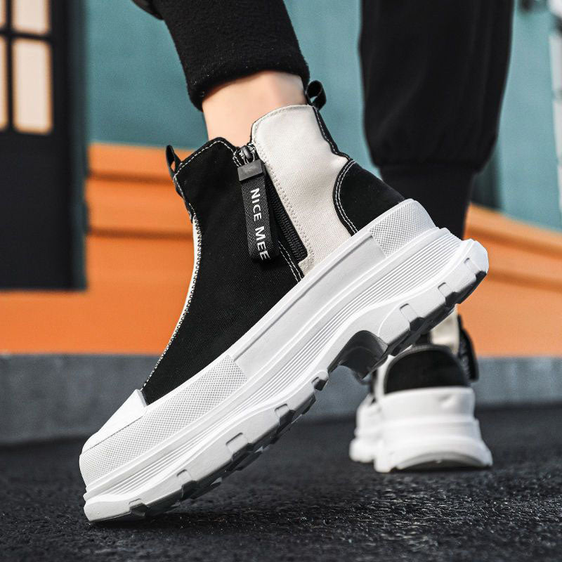 Bicolor Platform Shoes