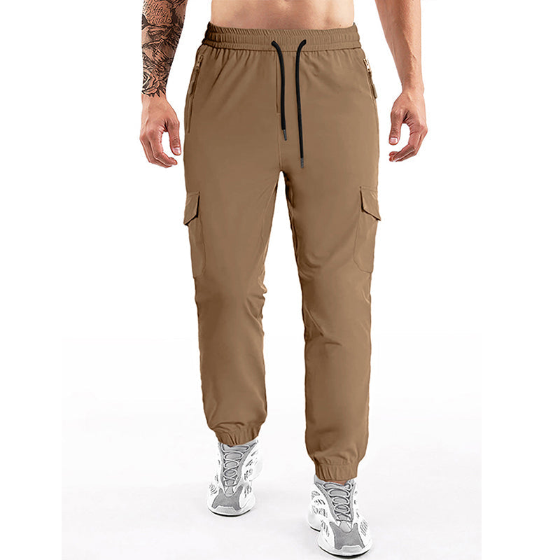 Aule Drawstring Elastic Waist Pants