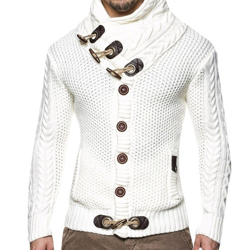 Aule Buckle Turtleneck Sweater