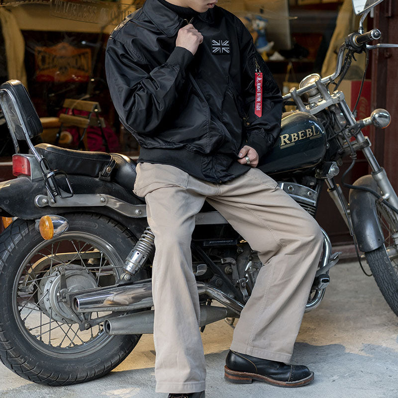 Aule Lapel Bomber Jacket