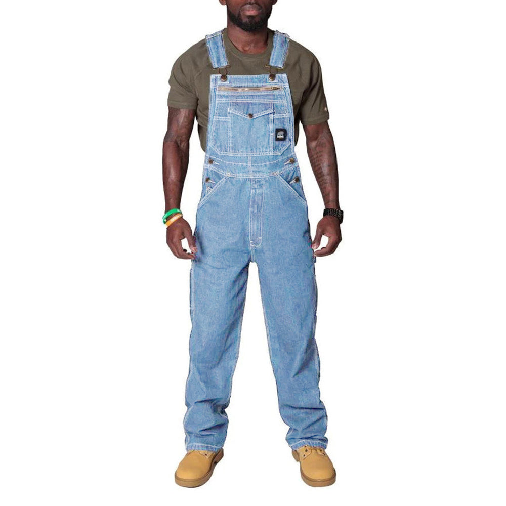 Aule Big Pockets Denim Overalls