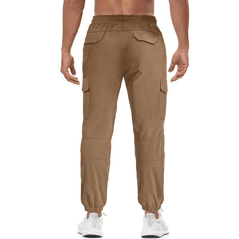 Aule Drawstring Elastic Waist Pants