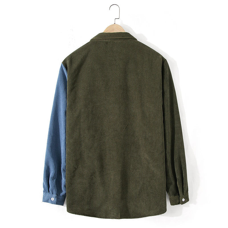 Aule Block Corduroy Shirt