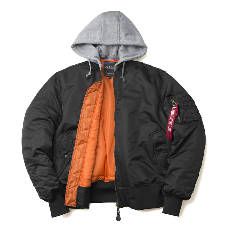 Aule Hooded Bomber Jacket