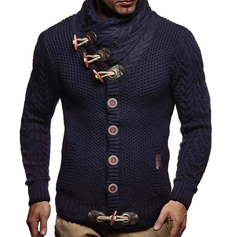 Aule Buckle Turtleneck Sweater