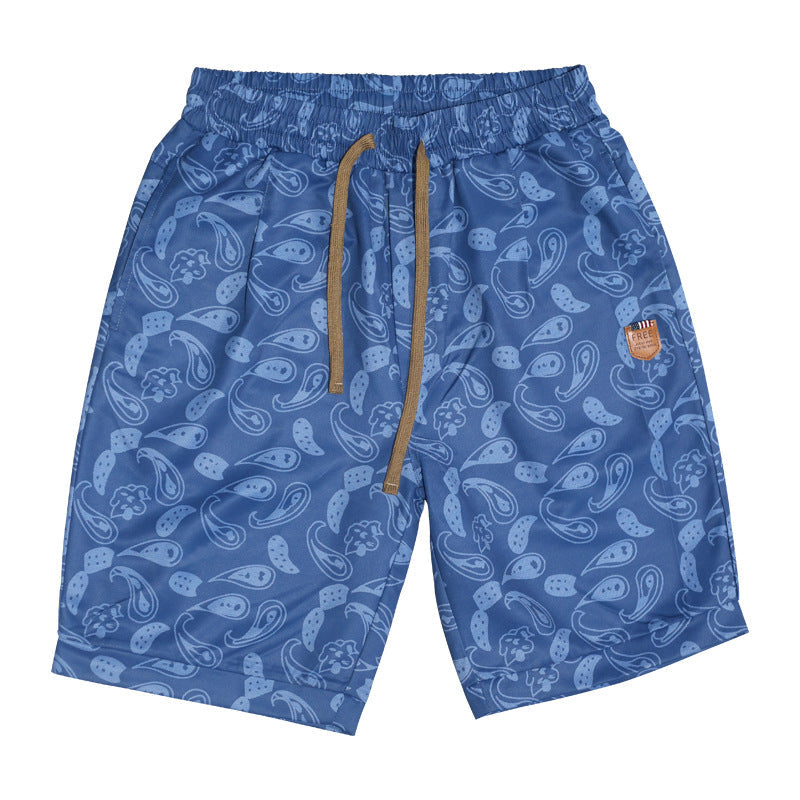 Aule Paisley Drawstring Shorts