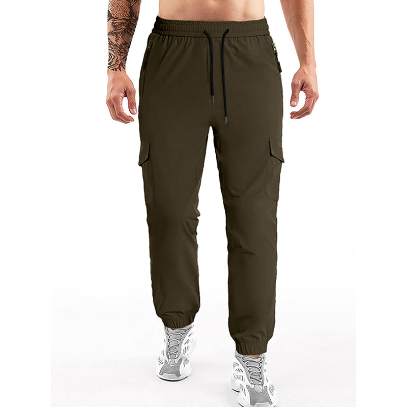 Aule Drawstring Elastic Waist Pants