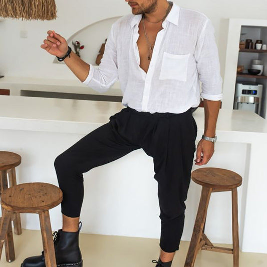 Aule Cotton Linen Shirts