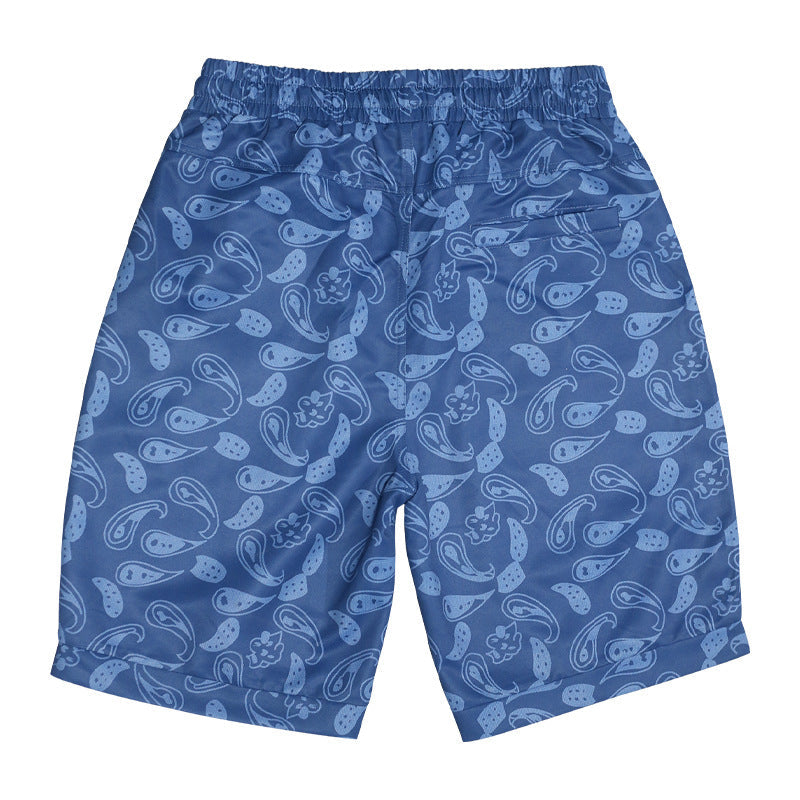 Aule Paisley Drawstring Shorts