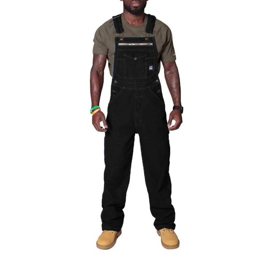 Aule Big Pockets Denim Overalls