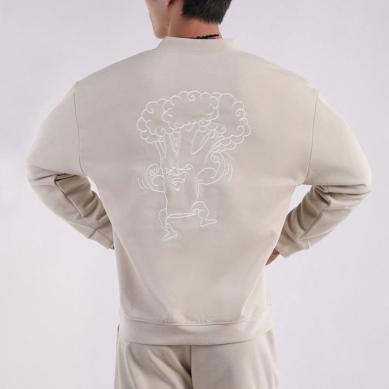 Button Down Cardigan Set