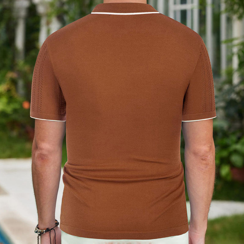 Aule Wheat Ear Knit Shirt