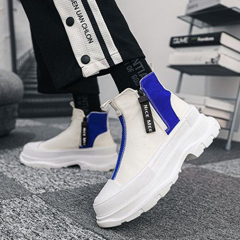 Bicolor Platform Shoes