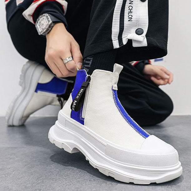 Bicolor Platform Shoes