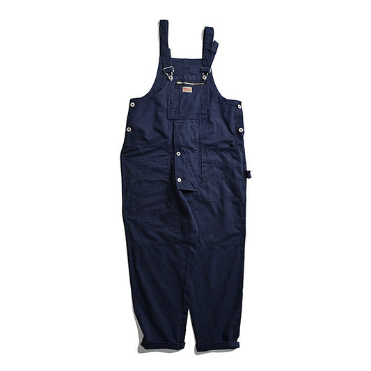 Aule Plaid Cotton Overalls