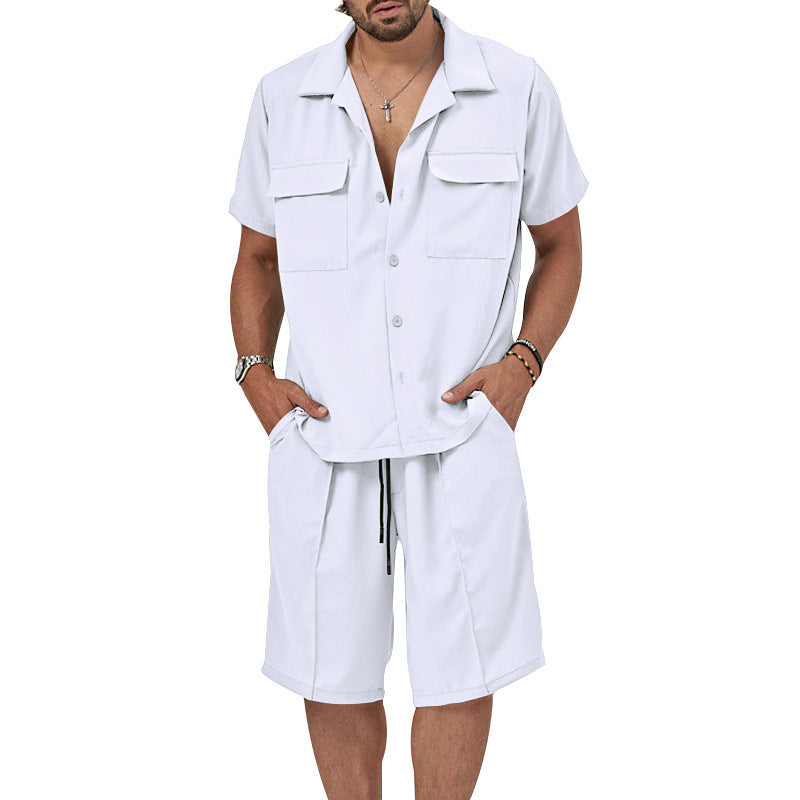 Aule Basic Shirt Shorts Set