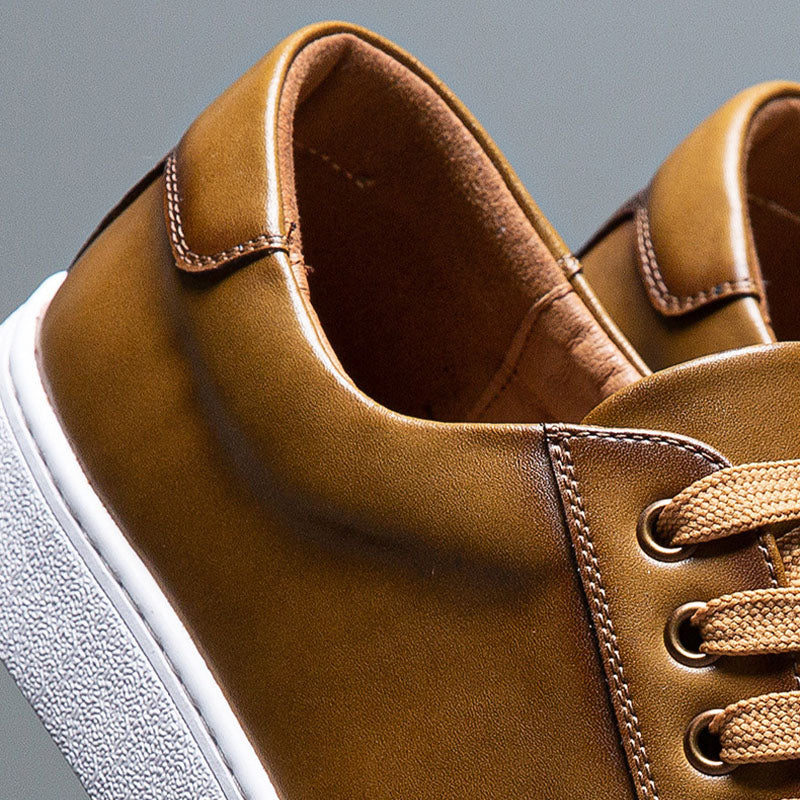 Aule Cognac Classic Sneakers