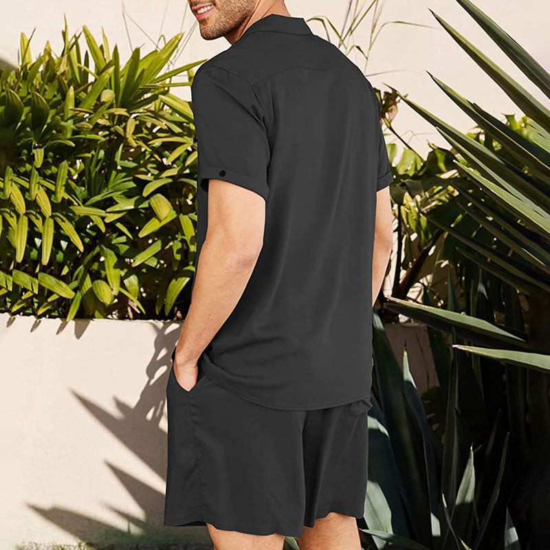 Aule Linen Two-piece Set