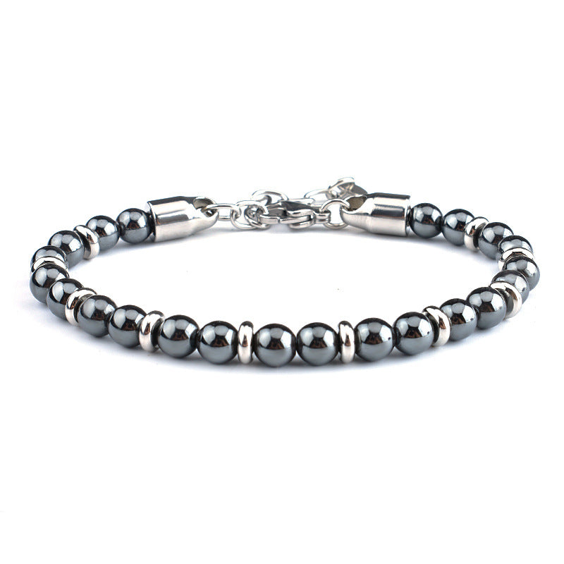 Aule Map Beads Metal Spacers Bracelets