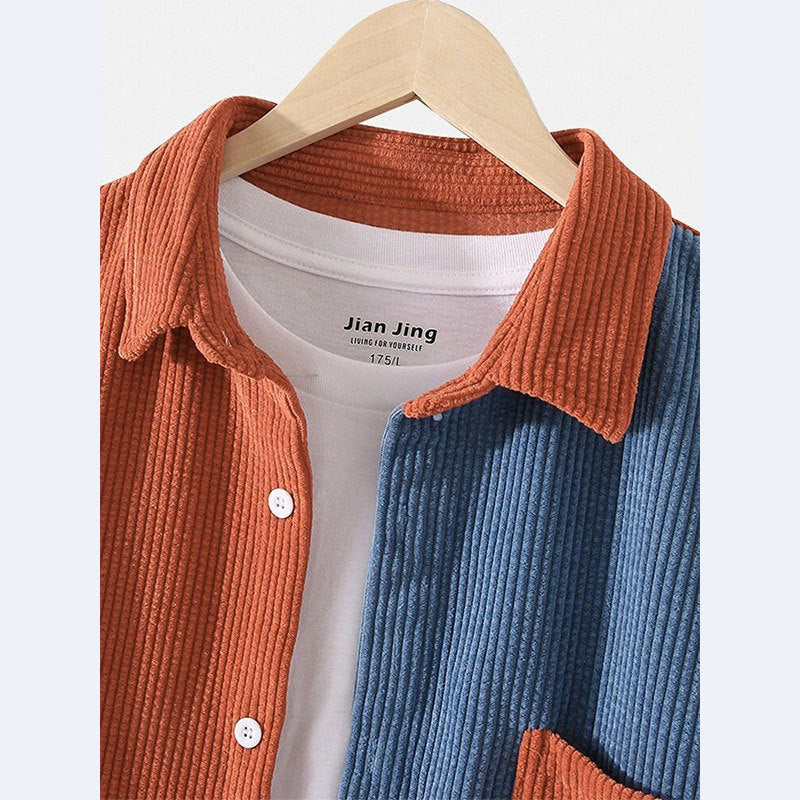 Aule Block Corduroy Shirt