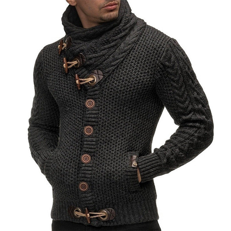 Aule Buckle Turtleneck Sweater