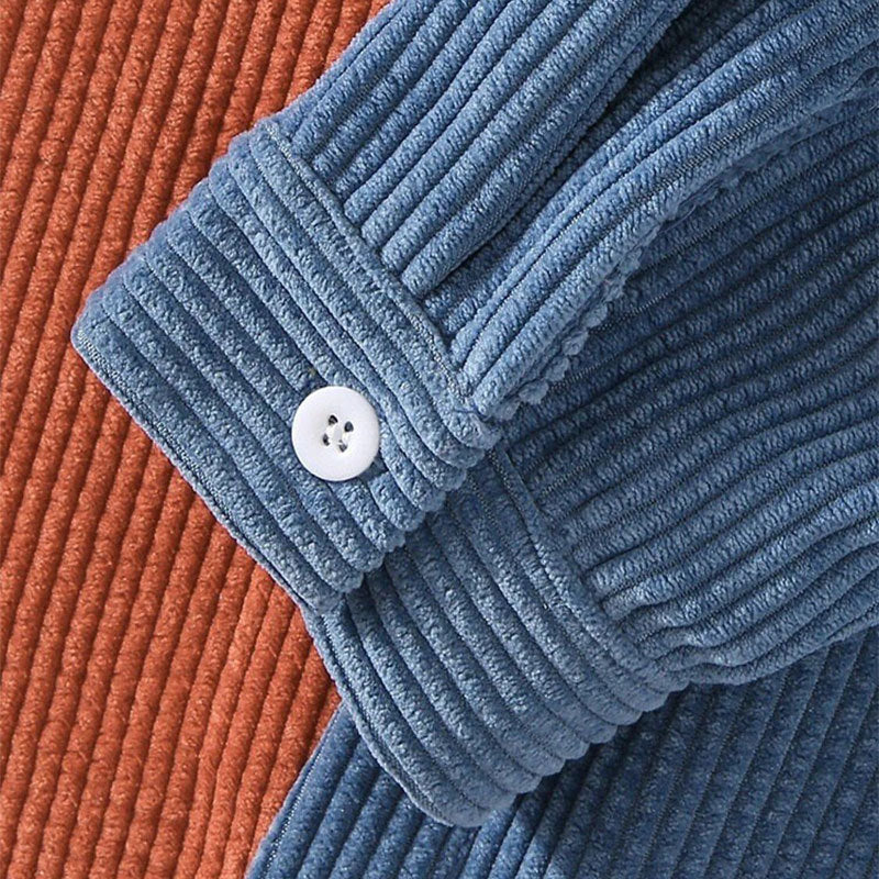 Aule Block Corduroy Shirt