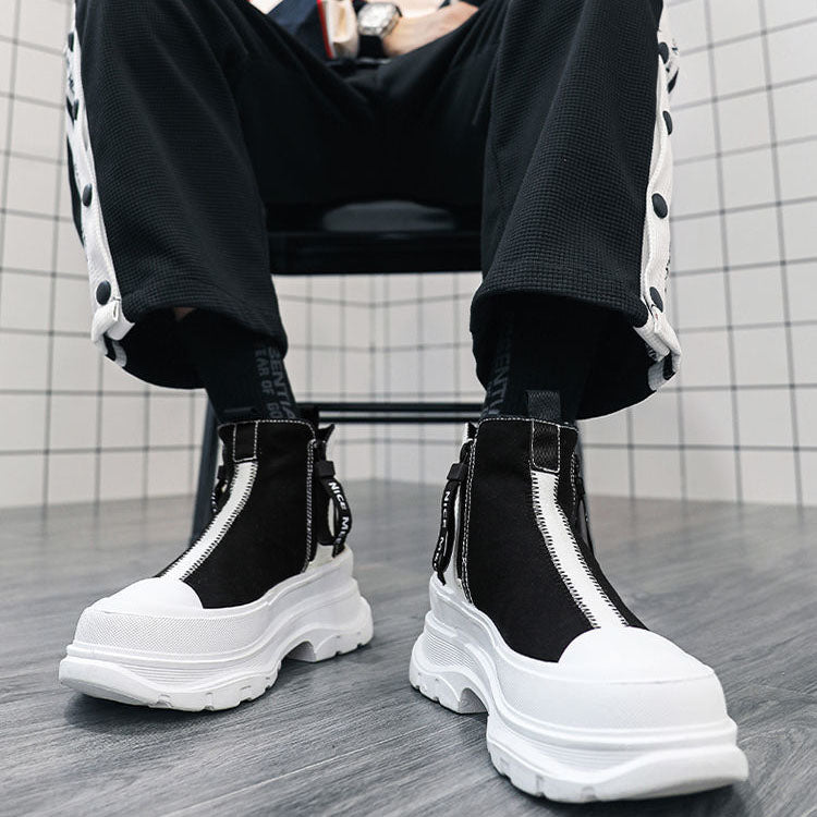 Bicolor Platform Shoes