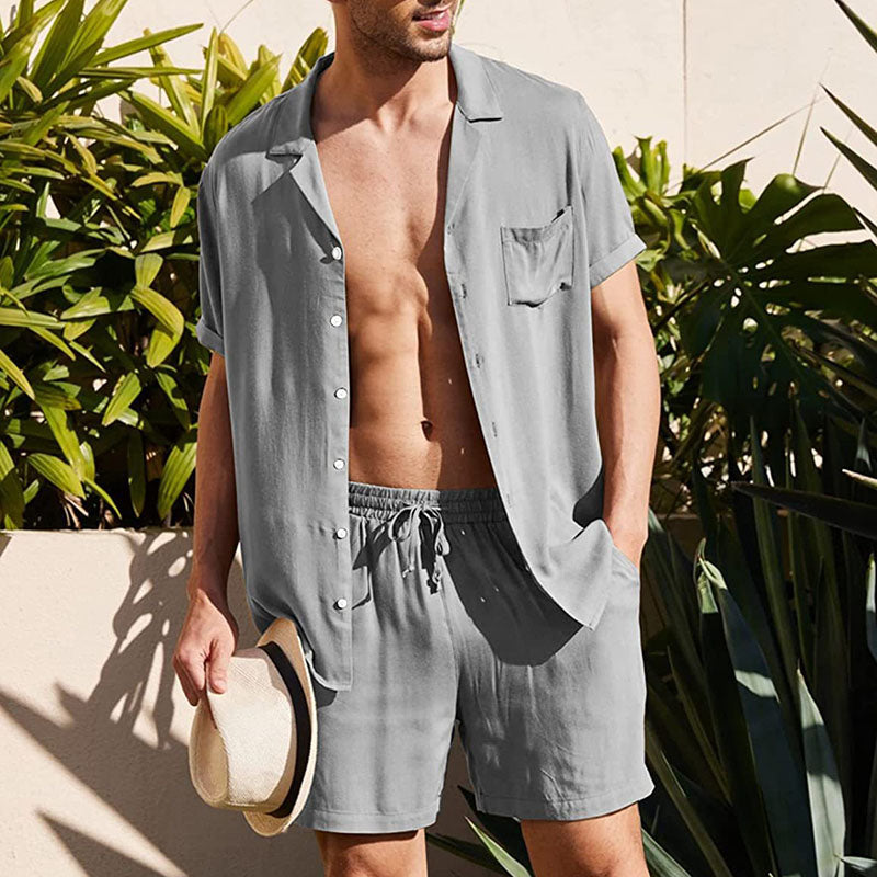 Aule Linen Two-piece Set