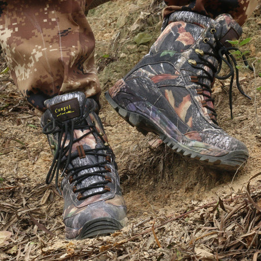 Aule Camo Outdoor Boots
