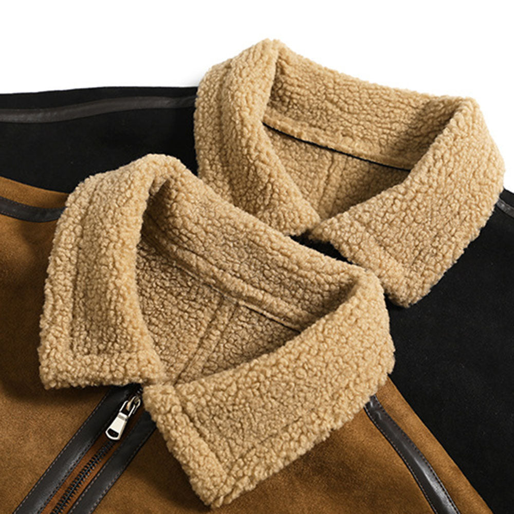 Aule Suede Fleece Lined Jacket