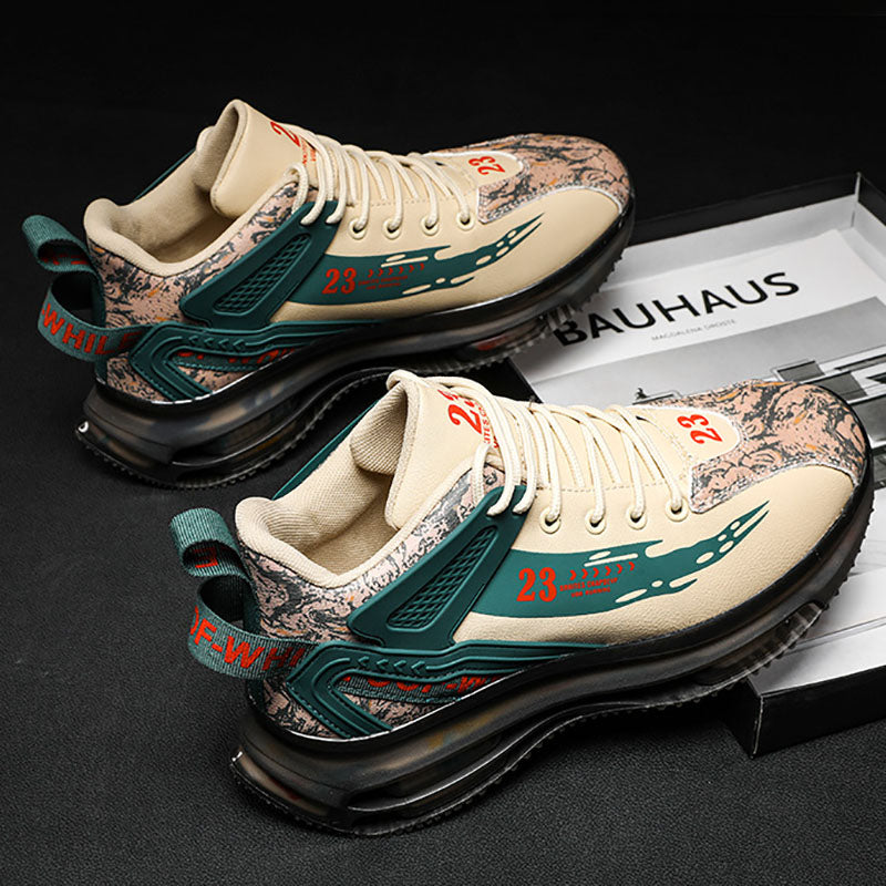 Aule Letter Patchwork Sneakers